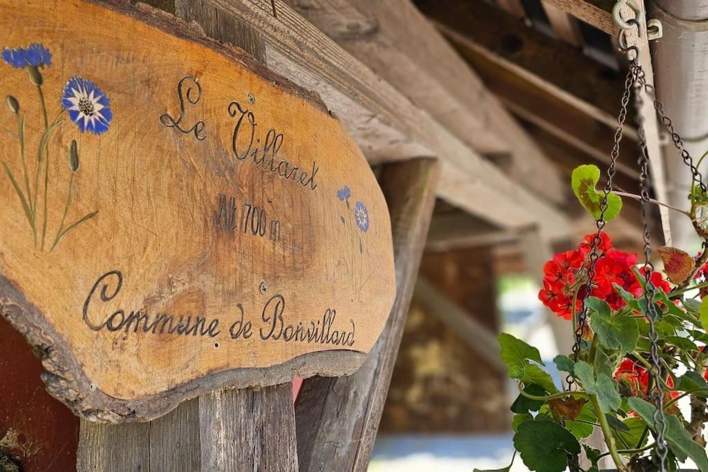 Le Banc Des Seilles Vila Bonvillard Exterior foto